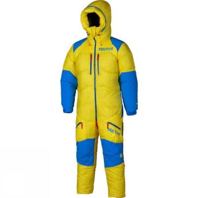 Traje Marmot 8,000m Hombre - Amarillo / Azules - Chile XMN529340